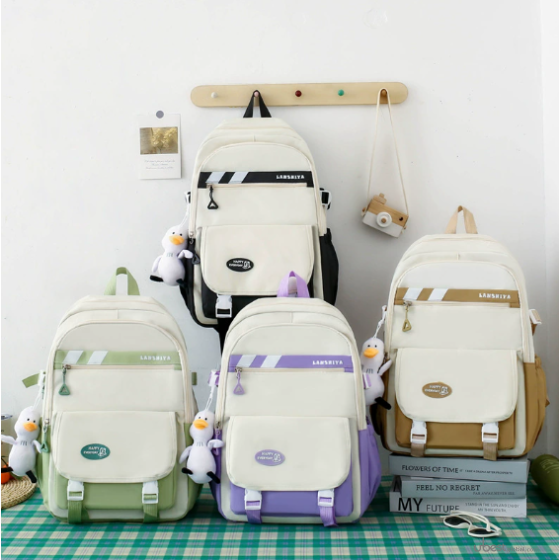 Wholesale Large-capacity Four-piece Set Schoolbag