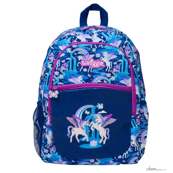 Mochila para niños y adolescentes de primaria Smiggle (Australia), mochila de ocio al aire libre, mochila grande con diseño de personajes animados