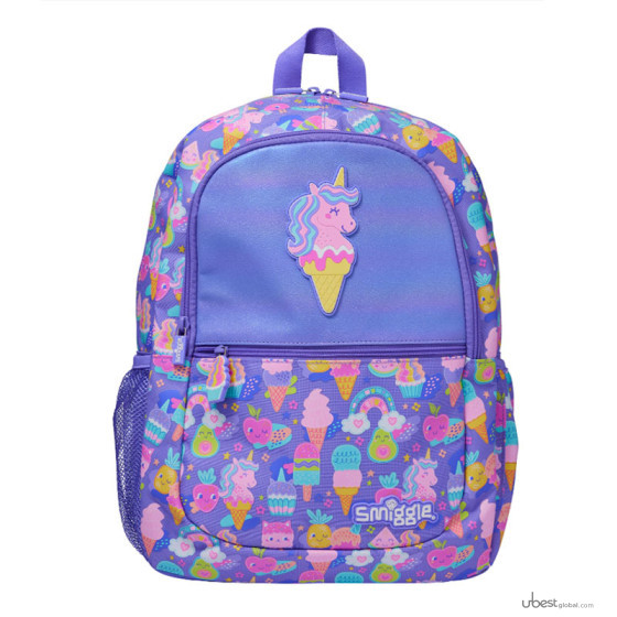Mochila para niños y adolescentes de primaria Smiggle (Australia), mochila de ocio al aire libre, mochila grande con diseño de personajes animados