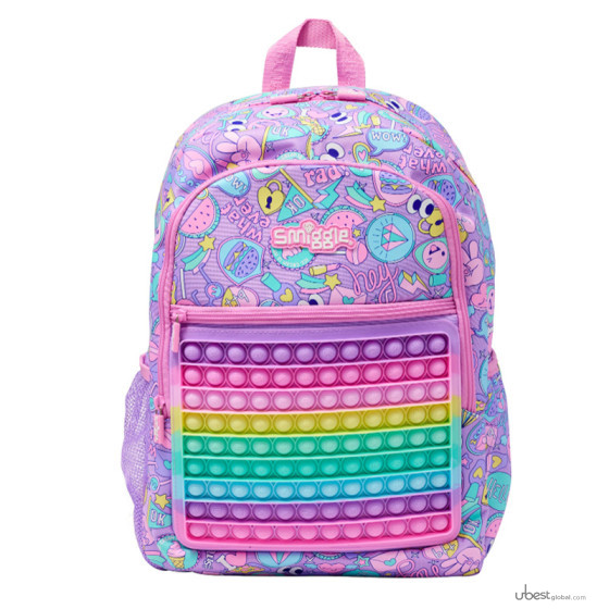 Mochila para niños y adolescentes de primaria Smiggle (Australia), mochila de ocio al aire libre, mochila grande con diseño de personajes animados
