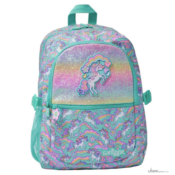 Australian Smiggle school bags: backpacks for primary and middle school students (children), outdoor casual bags, large-capacity cartoon double-shoulder backpacks