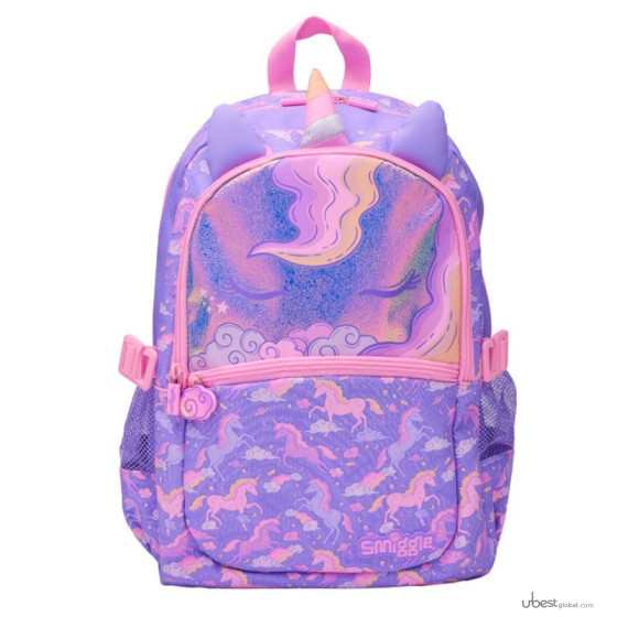 Australian Smiggle school bags: backpacks for primary and middle school students (children), outdoor casual bags, large-capacity cartoon double-shoulder backpacks