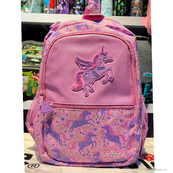 Australian Smiggle school bags: backpacks for primary and middle school students (children), outdoor casual bags, large-capacity cartoon double-shoulder backpacks