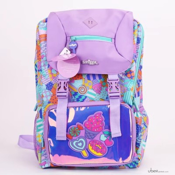 Australian Smiggle school bags: backpacks for primary and middle school students (children), outdoor casual bags, large-capacity cartoon double-shoulder backpacks