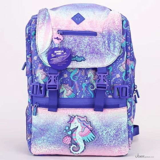 Australian Smiggle school bags: backpacks for primary and middle school students (children), outdoor casual bags, large-capacity cartoon double-shoulder backpacks