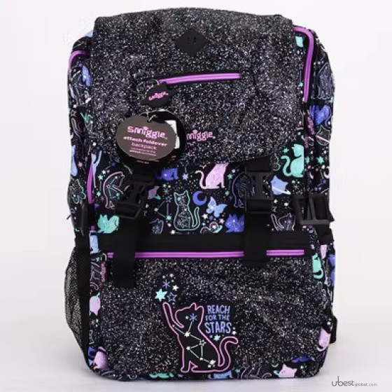 Australian Smiggle school bags: backpacks for primary and middle school students (children), outdoor casual bags, large-capacity cartoon double-shoulder backpacks