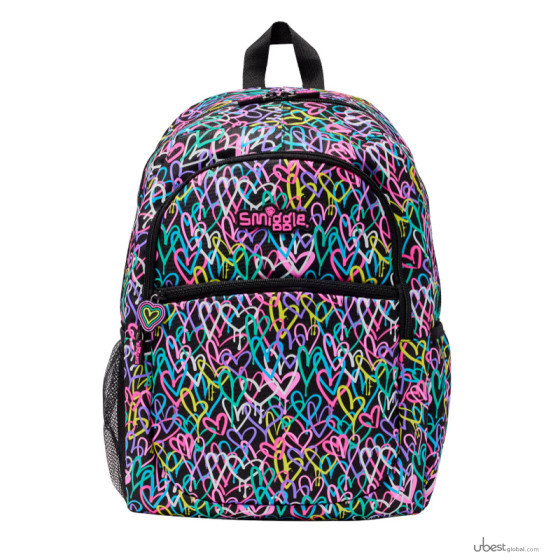 Mochila para niños y adolescentes de primaria Smiggle (Australia), mochila de ocio al aire libre, mochila grande con diseño de personajes animados