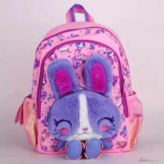 Australian Smiggle school bag: medium-sized, weight-reducing, ultra-light double-shoulder backpack for primary school students