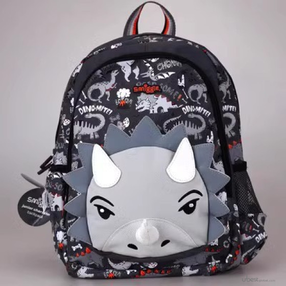 Australian Smiggle school bag: medium-sized, weight-reducing, ultra-light double-shoulder backpack for primary school students