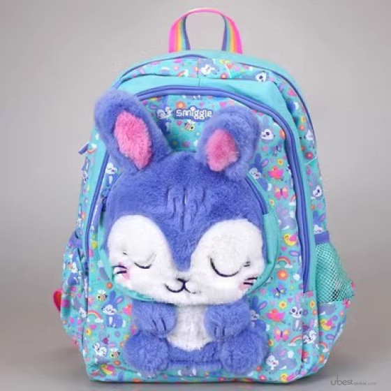 Australian Smiggle school bag: medium-sized, weight-reducing, ultra-light double-shoulder backpack for primary school students