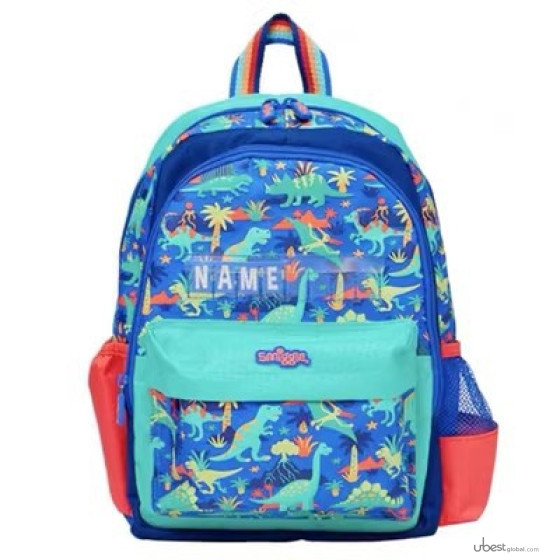 Australian Smiggle school bag: medium-sized, weight-reducing, ultra-light double-shoulder backpack for primary school students