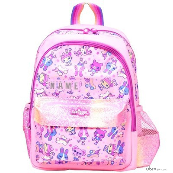 Australian Smiggle school bag: medium-sized, weight-reducing, ultra-light double-shoulder backpack for primary school students