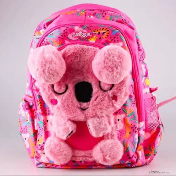 Australian Smiggle school bag: medium-sized, weight-reducing, ultra-light double-shoulder backpack for primary school students