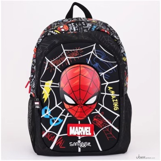 Australian Smiggle school bag: medium-sized, weight-reducing, ultra-light double-shoulder backpack for primary school students