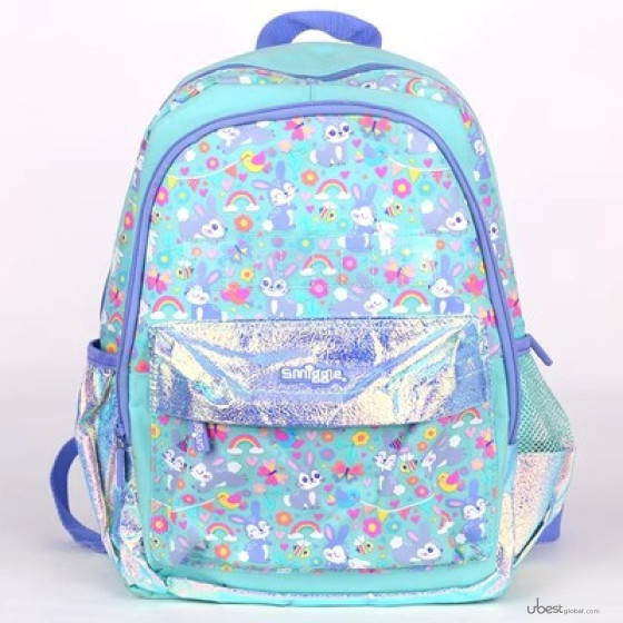 Australian Smiggle school bag: medium-sized, weight-reducing, ultra-light double-shoulder backpack for primary school students