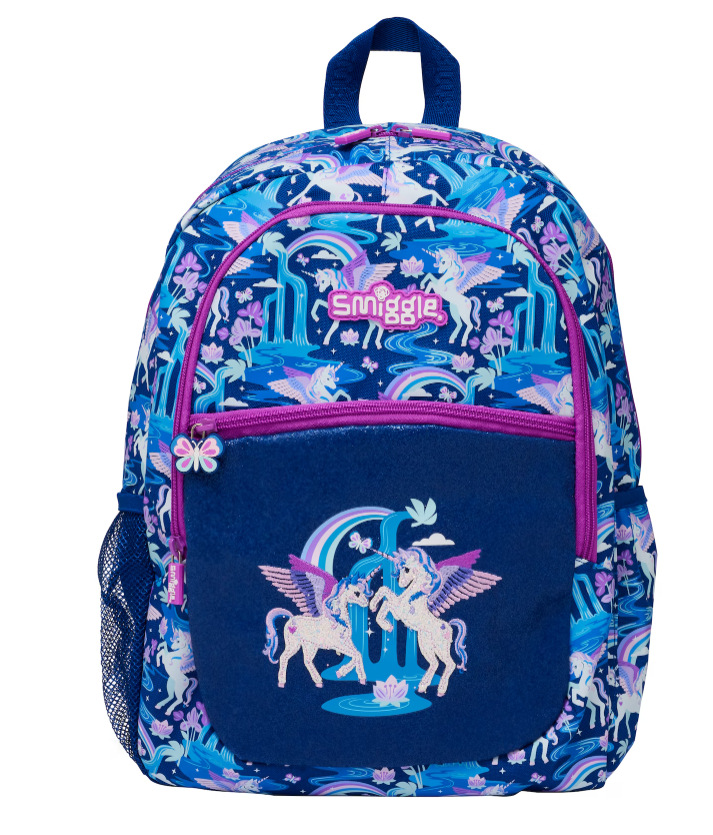 Australian Smiggle school bags: backpacks for primary and middle school students (children), outdoor casual bags, large-capacity cartoon double-shoulder backpacks
