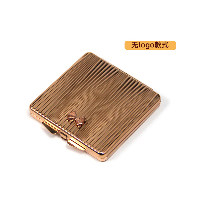 European - style Folding Portable Square Double - sided Makeup Mirror