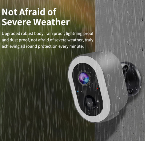 2K Tuya wifi Camera Wireless Battery 3MP CCTV PIR Camera